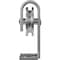 Ekena Millwork Premium J-Top Mount Roller Hanger w/ Bolts for Barn Door for 1 3/8" to 2 1/4" Doors, Silver Metallic GB60010RSM - alternate 5